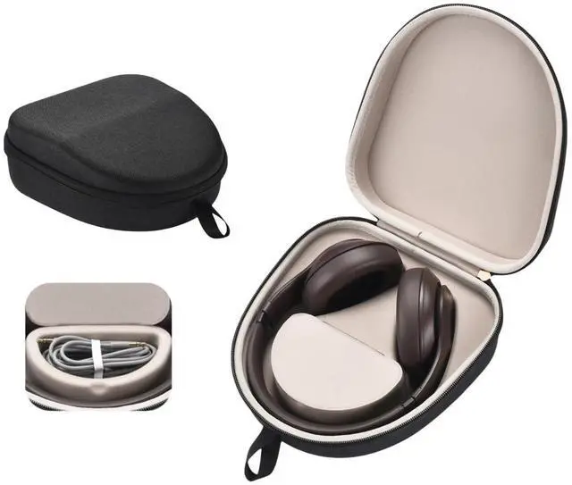 Main image of Headphones Case Compatible with Beats Solo 4/Studio Pro/Studio 3/Solo 3 | Hard EVA Case with Magnetic Cable Pocket,Tough, Lightweight, and Built for Commuting, Travel, or the Gym