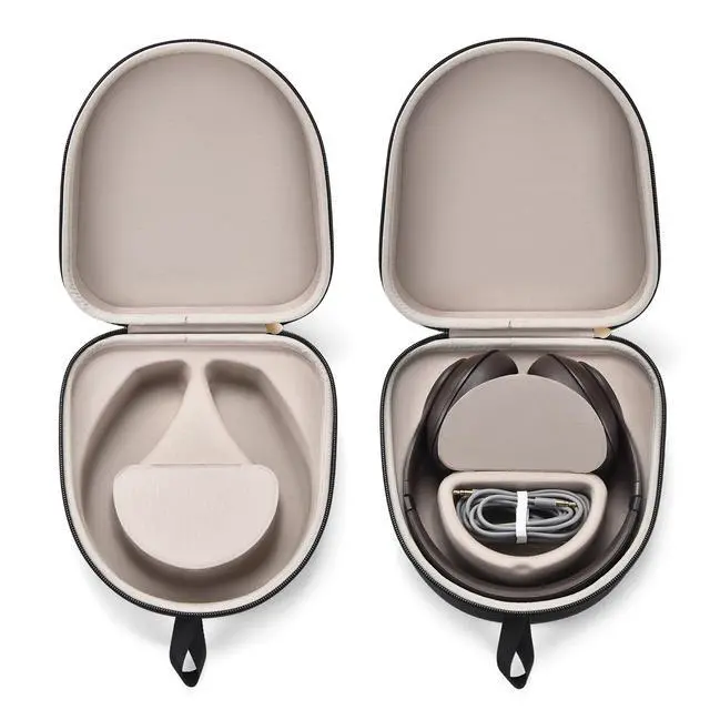 Alt view image 4 of 6 - Headphones Case Compatible with Beats Solo 4/Studio Pro/Studio 3/Solo 3 | Hard EVA Case with Magnetic Cable Pocket,Tough, Lightweight, and Built for Commuting, Travel, or the Gym