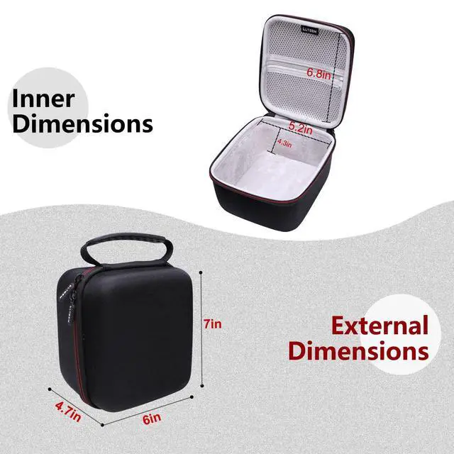 Alt view image 6 of 7 - LTGEM EVA Hard Case for KODAK Slide N SCAN Film and Slide Scanner with Large 5 LCD Screen - Travel - Protective Carrying Storage Bag