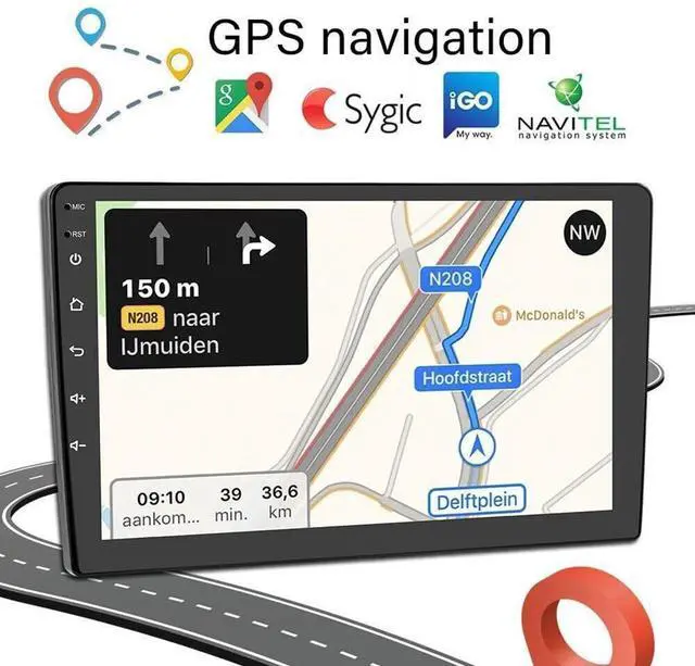 Alt view image 6 of 7 - for Mazda MX-5 Radio Upgrade 2006-2021,9''Touch Screen Car Stereo | Car Multimedia Player with Wireless Carplay and Android Auto WiFi GPS Navigation DSP Bluetooth Backup Camera