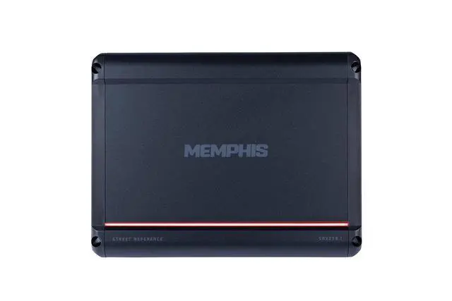 Alt view image 2 of 4 - Audio SRX2501 Monoblock 250W RMS 500W Max Street Amplifier | Compact car install for small builds, entry level subwoofer upgrade, street series design, chassis fits tight spots