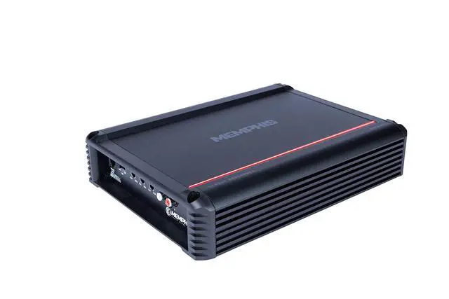 Alt view image 4 of 4 - Audio SRX2501 Monoblock 250W RMS 500W Max Street Amplifier | Compact car install for small builds, entry level subwoofer upgrade, street series design, chassis fits tight spots