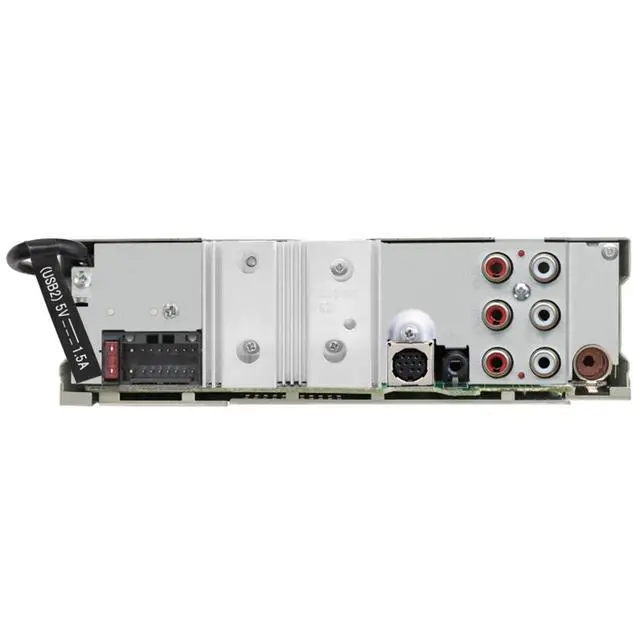 Alt view image 4 of 6 - KD-T925BTS CD Receiver Featuring Bluetooth®, Front & Rear Dual USB, Sirius XM, Amazon Alexa, 13-Band EQ, Variable-Color Illumination, with SXV300v1 Satellite Radio Tuner