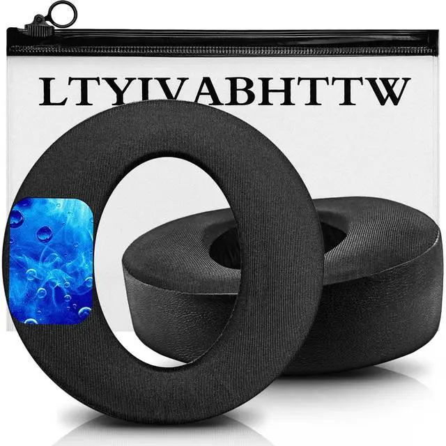Main image of PS5 Cooling Gel Earpads - Compatible with PS5 PlayStation 5 Pulse 3D Headset (Hybrid Cooling Fabric)
