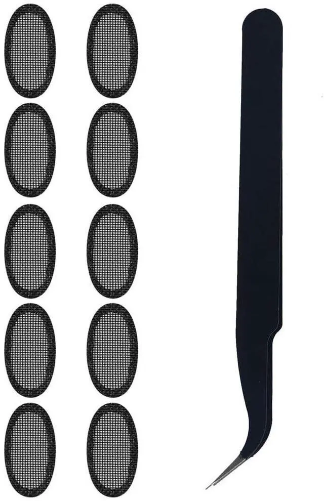 Main image of Replacement Dust Filter for Bose QuietComfort Ultra (2nd Gen)/Ultra Earbuds | Earbuds Dust Proof Mesh,Black,10 Pieces,Includes Tool Tweezers