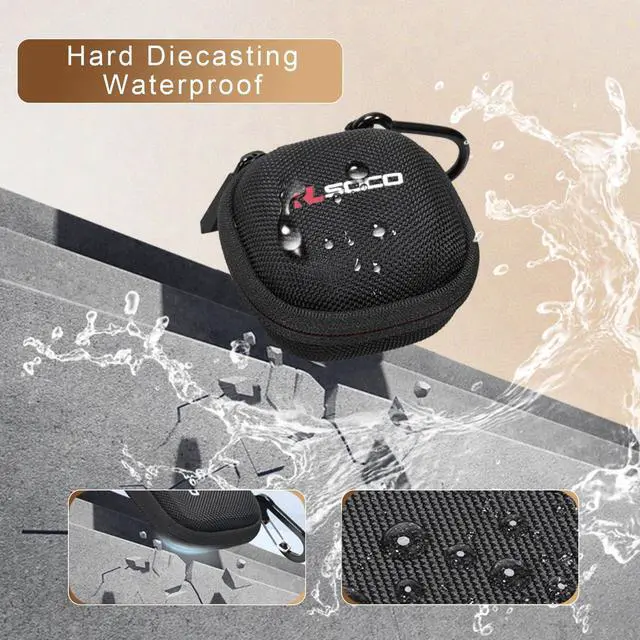 Alt view image 5 of 7 - Carrying Case for Anker Soundcore P40i Noise Cancelling Wireless Earbuds - Black (Case Only)