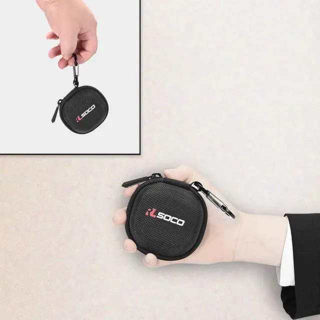 Alt view image 6 of 7 - Carrying Case for Anker Soundcore P40i Noise Cancelling Wireless Earbuds - Black (Case Only)