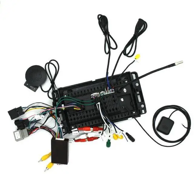 Alt view image 7 of 7 - 7'' Android 14 Car Stereo for Saturn Vue 2006 2007, GPS Navigation Wireless CarPlay Android Auto Double Din Radio with Bluetooth WiFi DSP SWC Backup Camera