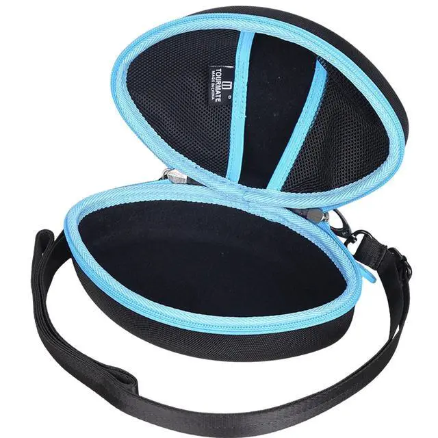 Alt view image 2 of 7 - Hard Storage Case for iJoy Bluetooth Headphones,Travel Case for Wireless Foldable Headset - (Only Box) (Black & Blue)