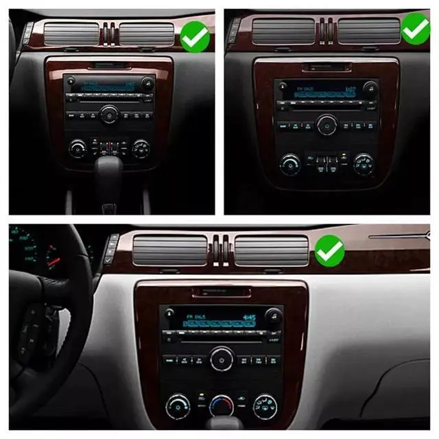Alt view image 7 of 7 - Android 14 Upgrade Car Radio Stereo for Chevy Impala 2006-2013 Head Unit with Wireless Carplay Android Auto, 7 inch Touchscreen Stereo Bluetooth WiFi GPS Navigation Backup Camera FM/RDS SWC-2+32G