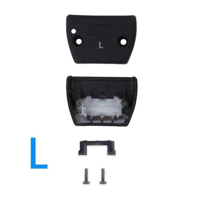 Alt view image 4 of 6 - Cloud Alpha Hinge Clamps - Replacement Hinge Side Buckles Parts for HyperX Cloud/S/Pro, Cloud 2/Cloud II/Cloud 2 Core/Cloud Core Wireless Gaming Headsets(Right+Left)