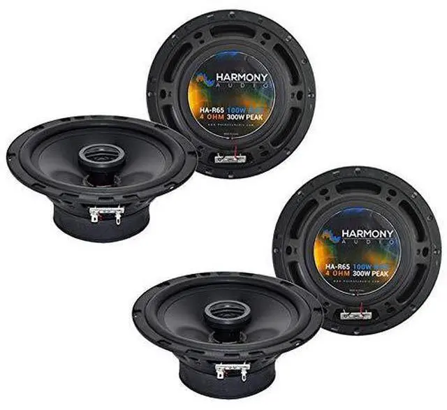 Main image of R65 Speaker Upgrade Package Fits Honda Accord 2008-2012 | 6.5 inch 2-way coaxial pair, complete replacement kit, easy car door install, 300 watt factory sound