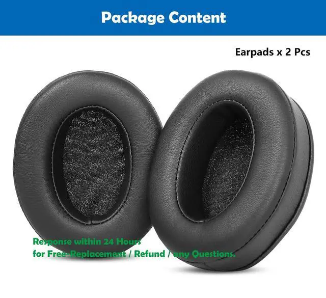 Alt view image 5 of 6 - Professional Replacement Earpads Cushion Compatible with Utaxo UT-BH001 BH001 Over-Ear Headphone Ear Pads with Skin-Friendly Leather and Memory Foam