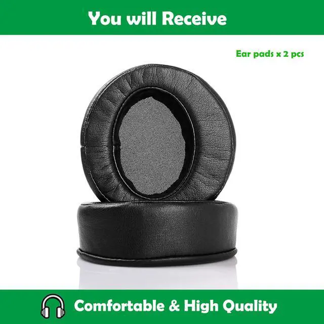 Alt view image 3 of 6 - Earpads Cushion Compatible with Status Audio CB-1 Headphone Ear Pads Replacement with Softer Protein Leather and Memory Foam