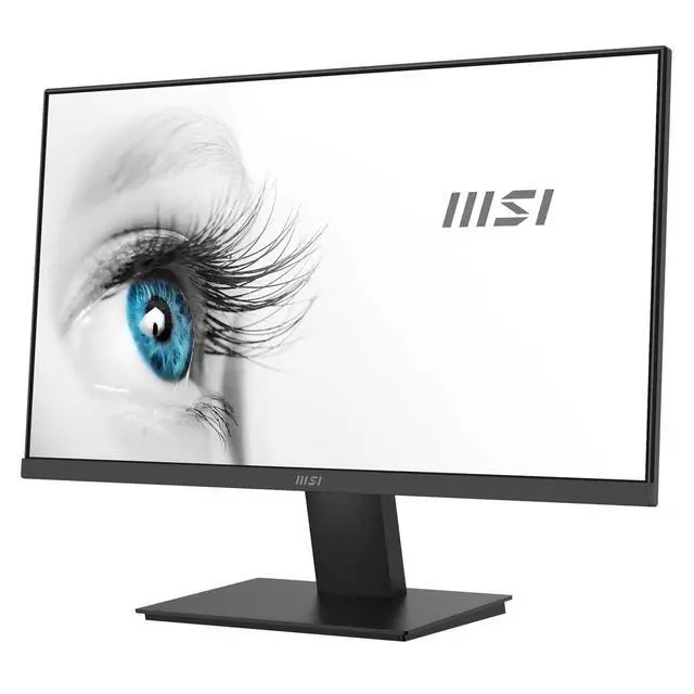 Alt view image 3 of 7 - PRO MP241X 24" Monitor Bundle with ErgoFlexy Single Monitor Mount - FHD VA (1920x1080) 75 Hz Display, 1 HDMI, 1 VGA, VESA Mount (75x75 mm), for Business & Productivity, Black (2026 Model)