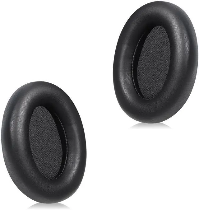 Main image of Replacement Ear Pads for Headphones - Compatible for Sony WH-1000xm3 | Premium Protein Leather Cushions with Soft Memory Foam for Comfort - Black