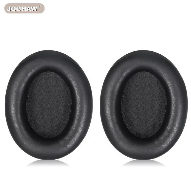 Alt view image 2 of 7 - Replacement Ear Pads for Headphones - Compatible for Sony WH-1000xm3 | Premium Protein Leather Cushions with Soft Memory Foam for Comfort - Black