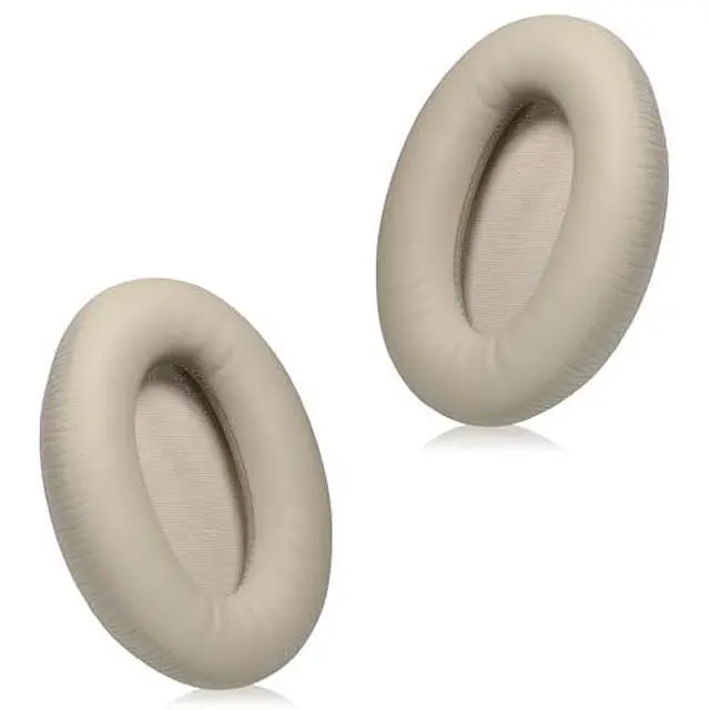 Alt view image 7 of 7 - Replacement Ear Pads for Headphones - Compatible for Sony WH-1000xm3 | Premium Protein Leather Cushions with Soft Memory Foam for Comfort - Gold