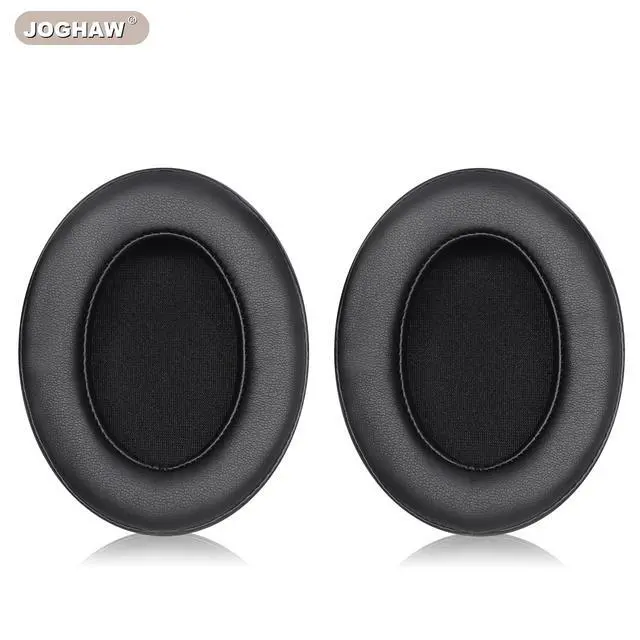 Alt view image 2 of 7 - Replacement Ear Pads for Headphones - Compatible for Sony WH-1000xm3 | Premium Protein Leather Cushions with Soft Memory Foam for Comfort - Black