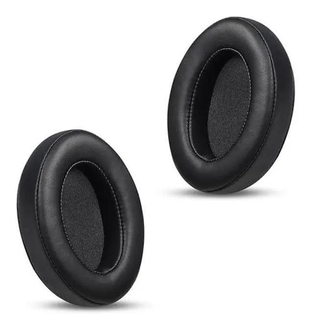 Alt view image 7 of 7 - Replacement Ear Pads for Headphones - Compatible for Sony WH-1000xm3 | Premium Protein Leather Cushions with Soft Memory Foam for Comfort - Black