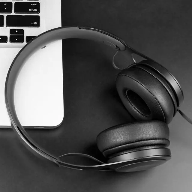 Alt view image 6 of 6 - Professional Ear Pads Cushions Replacement for Beats EP Wired On-Ear Headphones, Ear Pads with High-Density Noise Isolation Foam - EP PL Black