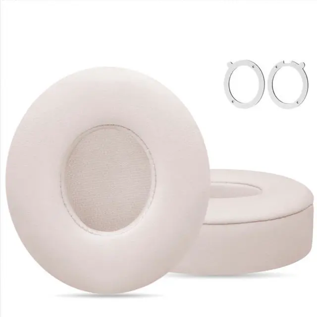 Main image of Ear Pads Replacement for Beats - Earpad Cushions for Solo 2/3 Wired Wireless Headphones Covers with Noise Isolation Memory Foam with Extra Adhesive Kit (Pink)