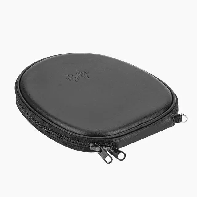 Alt view image 5 of 7 - Shield Hard Shell Case for Neckband Headphones, Compatible with LG HBS-920, HBS-750, HBS-910, Sony WI-C600N, Jabra Halo Fusion, Travel Carrying Case with Cable Storage, Black
