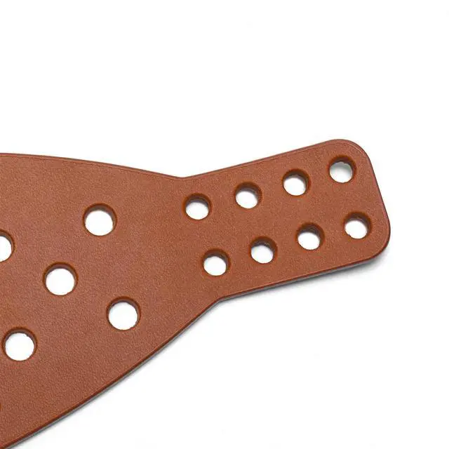 Alt view image 5 of 6 - Wide Genuine Leather Headband Strap -Compatible with Audeze Maxwell Gaming Headset & Audeze MM-100 Professional Headphone,Premium Handcrafted, Durable, Comfortable, Cooler