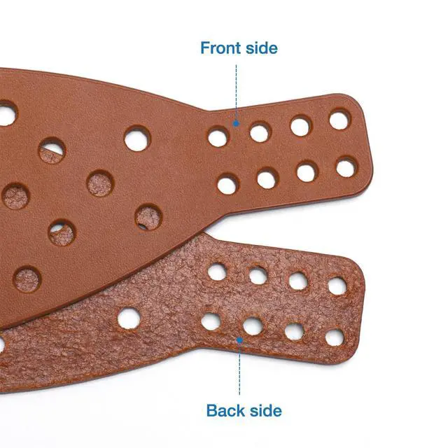 Alt view image 3 of 6 - Wide Genuine Leather Headband Strap -Compatible with Audeze Maxwell Gaming Headset & Audeze MM-100 Professional Headphone,Premium Handcrafted, Durable, Comfortable, Cooler