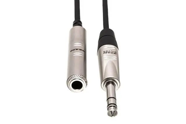 Alt view image 2 of 6 - HXSS-025 Pro Headphone Extension Cable, REAN 1/4 Inches TRS to 1/4 Inches TRS, 25 Feet