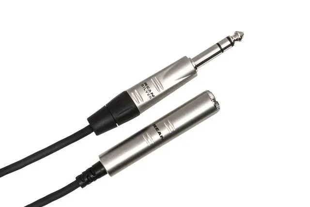 Alt view image 4 of 6 - HXSS-025 Pro Headphone Extension Cable, REAN 1/4 Inches TRS to 1/4 Inches TRS, 25 Feet