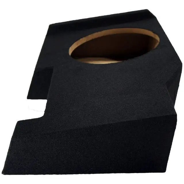 Alt view image 4 of 7 - Alpine S-W12D4 Single 12 Sub Box Bundle Fits 14-18 Chevy Silverado Crew Cab | 12 inch car audio subwoofer and enclosure package, custom truck bass upgrade, vehicle-specific design, easy install