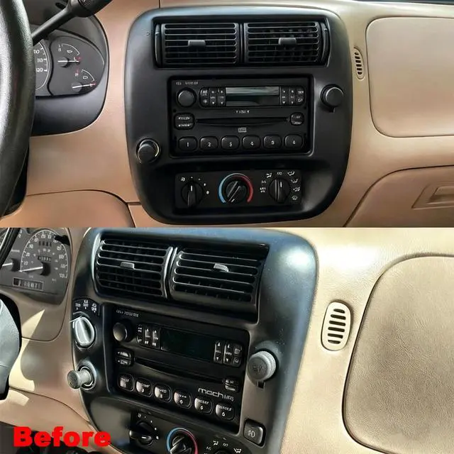 Alt view image 2 of 7 - 7 inch Touchscreen Car Stereo for 1998-2006 Ford Ranger, Android 13 Car Radio with Carplay & Android Auto GPS Navigation BT Mirror Link WiFi Backup Camera 2+32G