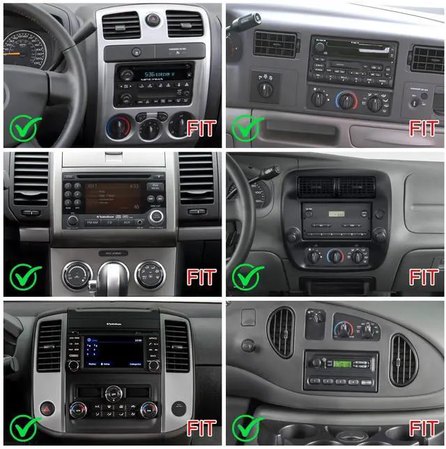 Alt view image 2 of 7 - Double Din Radio Stereo for Nissan Rogue 2008-2011 with Wireless Carplay & Android Auto,7 Inch Android 13 Car Audio Receiver GPS Navigation Unit with Bluetooth Head Unit WiFi SWC