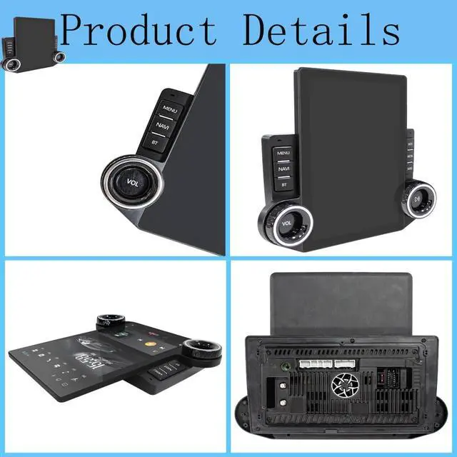 Alt view image 5 of 7 - 4+64G 9.7" Android 15 Car Stereo Radio for Mercedes Benz Sprinter 2006-2018 | With Wireless CarPlay & Android Auto, Touch Carplay Screen for Car, Bluetooth 5.0/5G WiFi/GPS/FM/RDS/SWC/Backup Camera/Mic
