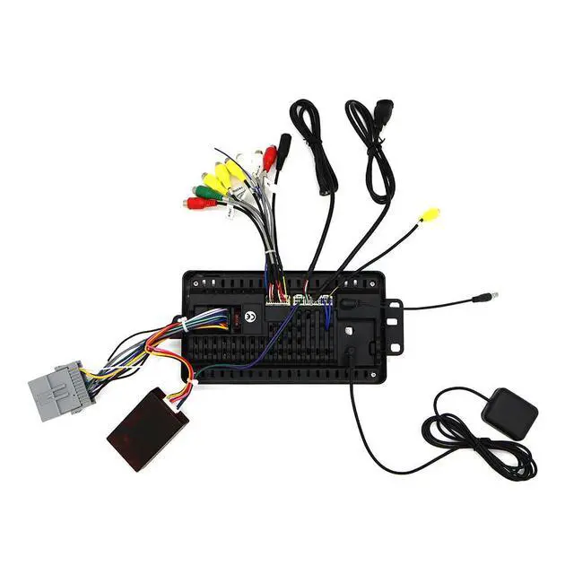 Alt view image 7 of 7 - 4+64G Car Stereo for GMC Envoy 2002-2009 with Carplay Android Auto Upgrade Car Audio Receiver Support 7 Inch Touch Screen GPS Bluetooth WiFi FM/RDS Radio Navi SWC Mirror Link Backup Camera Mic