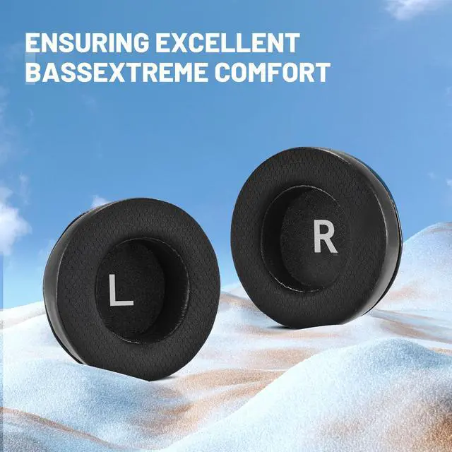Alt view image 5 of 7 - Lukvoce Mesh Earpads for AKG K52/K92/K240/K550, Black | for AKG Pro Audio K52/K72/K92/M220/K240/K241/K242/K271/K272/K340/K550/K550 MKII/K550 MKIII/K551/K553/K553 MKII/K553 Pro