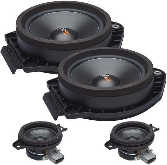 Alt view image 2 of 7 - OE Series Direct Replacement Speakers with Front Tweeters Compatible with Chevy Avalanche 07-13