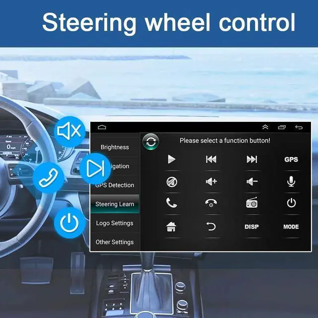Alt view image 5 of 7 - 7 Car Stereo Radio for Toyota 86/GR86 2013 2014 2015 2016 2017 2018 2019 2020, Touch Screen Wireless Carplay Android 14 Auto with Head Unit WiFi GPS Bluetooth AHD Backup Camera Microphone