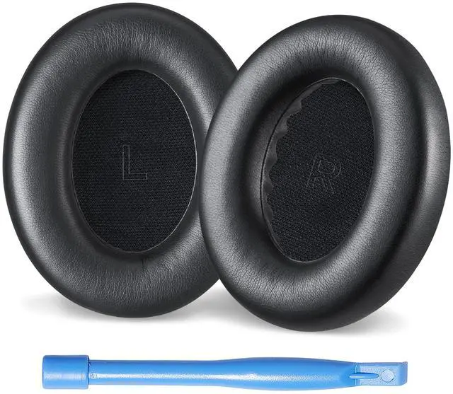 Main image of quietcomfort Ultra Ear Pads Replacement Cushion Compatible with Bose QuietComfort Ultra (QC Ultra) Noise Cancelling Headphones (Black). Premium PU Leather | Extra Thick