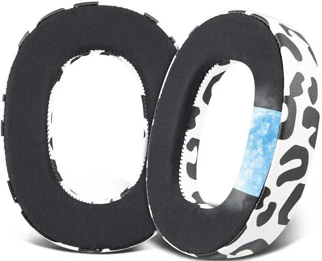 Main image of Cooling Gel Replacement Ear Pads Cushions for Jabra Elite 85h Wireless Over-Ear Headphones, Earpads with Soft Noise Isolation Foam - Snow Leopard