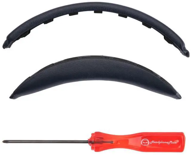 Alt view image 2 of 6 - HeadponeMate Replacement Headband Cushion for Bose QC35 / QC35II / QC45 Headphones (Blue)