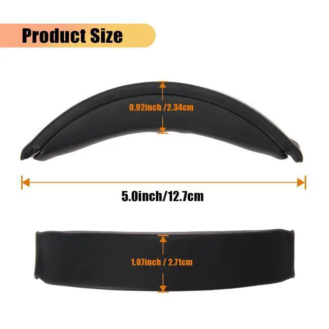 Alt view image 4 of 6 - HeadponeMate Replacement Headband Cushion for Bose QC35 / QC35II / QC45 Headphones (Blue)