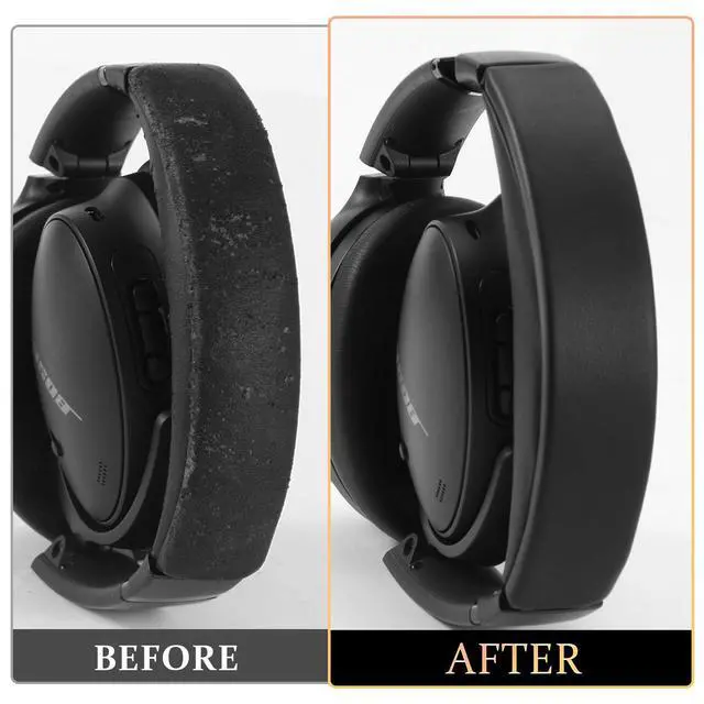 Alt view image 5 of 6 - HeadponeMate Replacement Headband Cushion for Bose QC35 / QC35II / QC45 Headphones (Blue)