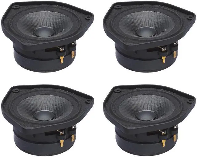 Main image of 2 Pairs of OE-400 4" Mid Range 2-Ohm Speakers - Drop in Replacements Compatible with Select Bose Equipped Vehicles