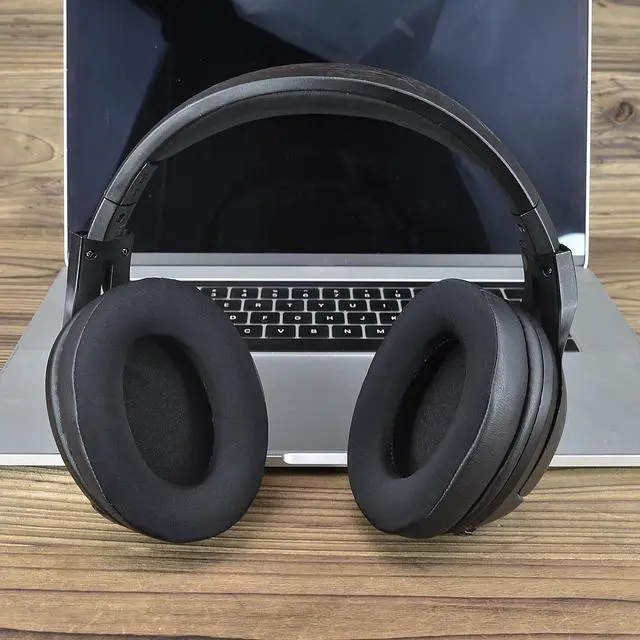 Alt view image 3 of 7 - Replacement Earpads For Sony WH-CH710N CH710N CH720 CH700 Headphones - Memory Foam with Protein Leather - Black