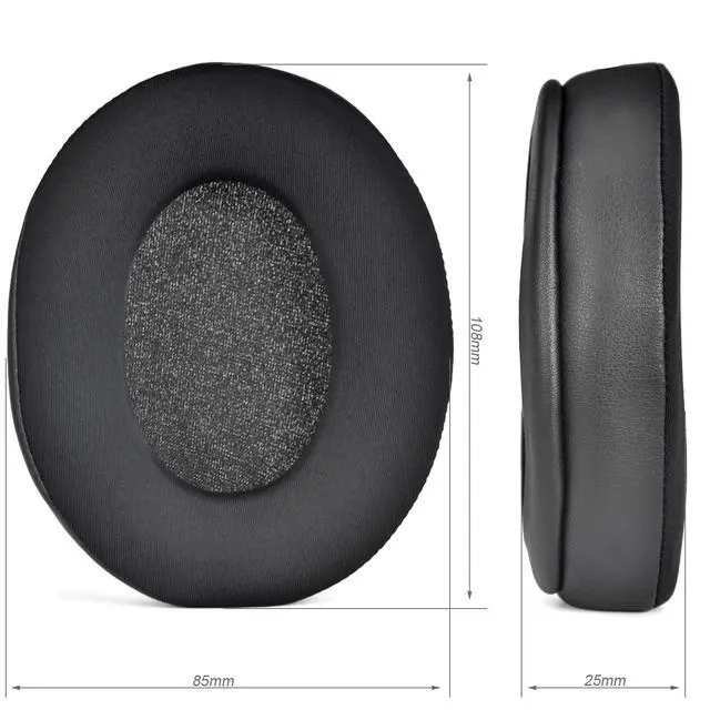 Alt view image 6 of 7 - Replacement Earpads For Sony WH-CH710N CH710N CH720 CH700 Headphones - Memory Foam with Protein Leather - Black