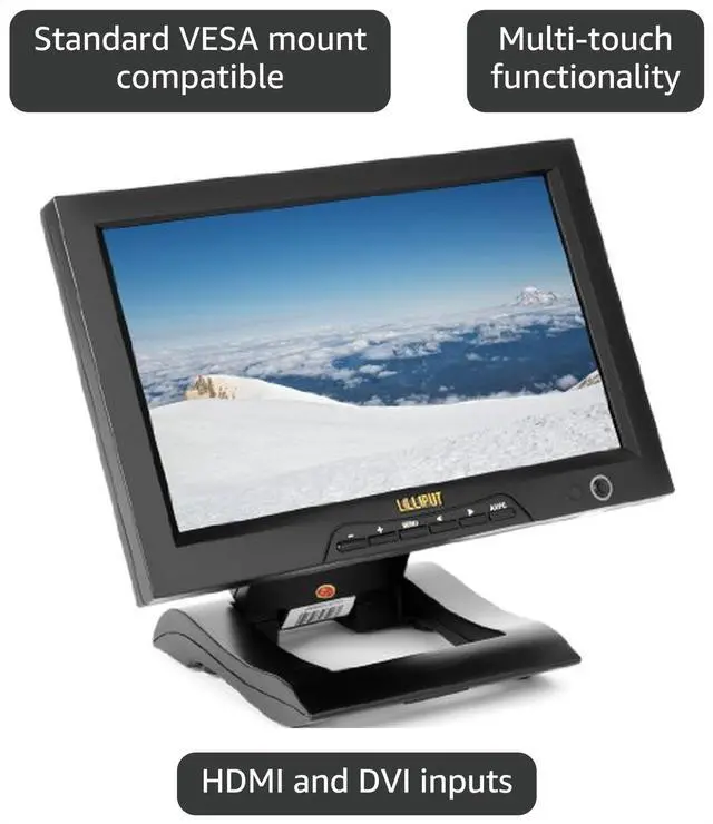 Alt view image 3 of 6 - 10.1" Fa1012-np/c/t Hdmi Input Multi-Touch Monitor By Viviteq