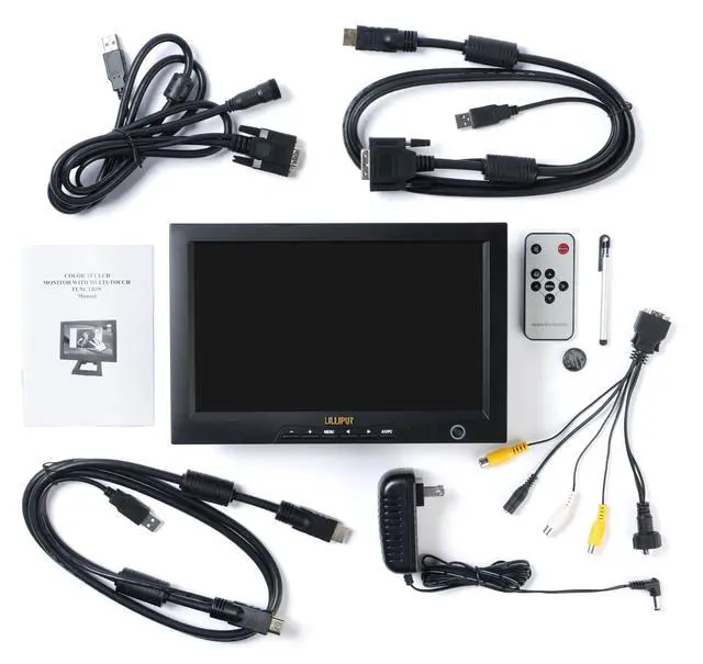 Alt view image 6 of 6 - 10.1" Fa1012-np/c/t Hdmi Input Multi-Touch Monitor By Viviteq