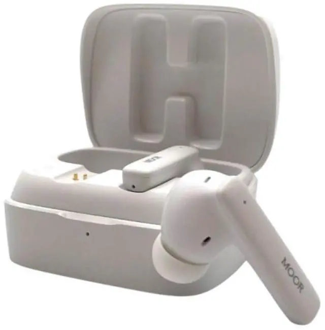 Main image of Wireless Earbuds Bluetooth Headphones, Noise Cancelling Earbuds with Deep Bass, Hybrid ANC, Transparency mode, IPX5 Waterproof in Ear Built in Mic Headphones for Sport, Work (30H Playtime, White)